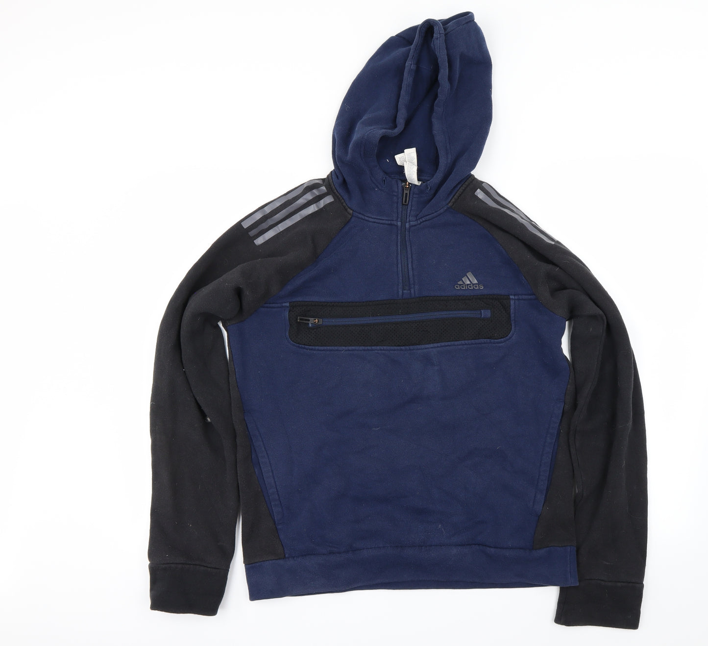 adidas Mens Blue   Full Zip Jumper Size S