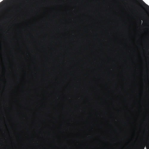 H&M Womens Black   Pullover Jumper Size S