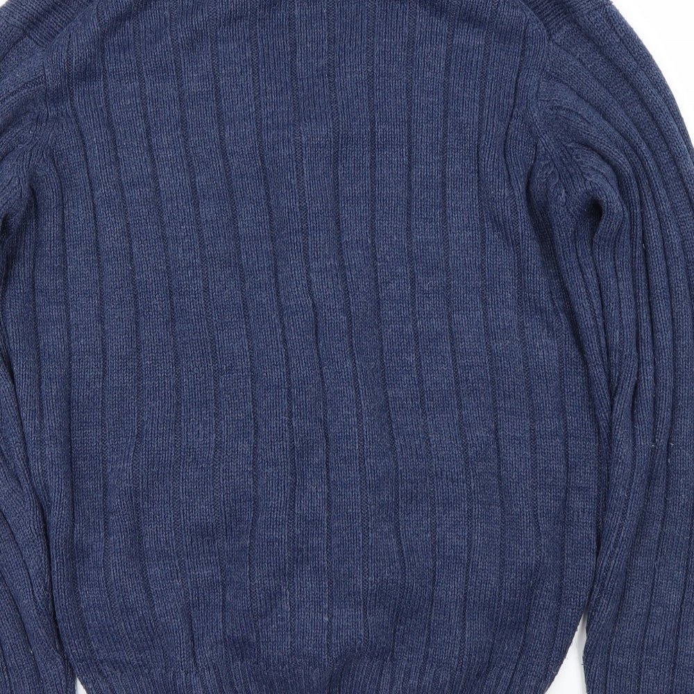 EWM Womens Blue   Cardigan Jumper Size L