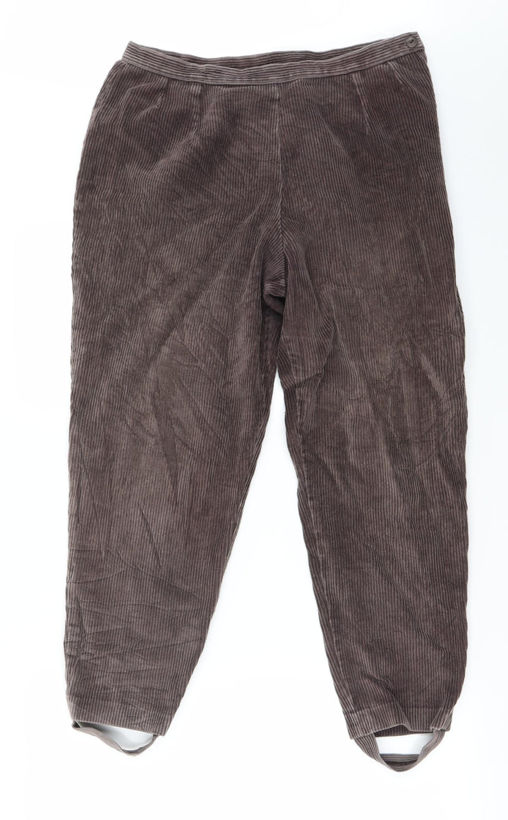 Marks and Spencer Womens Brown   Straight Jeans Size 30 L22 in