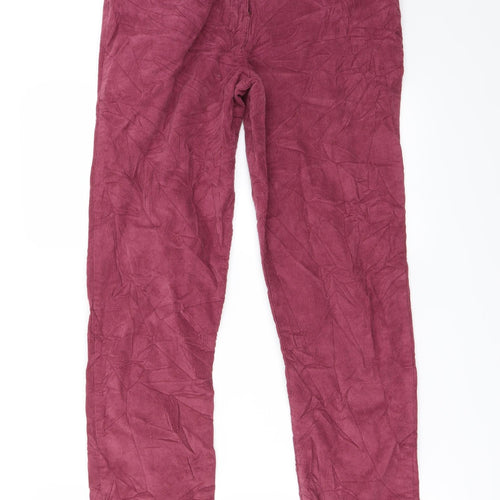 Cotton Traders Womens Purple   Skinny Jeans Size 12 L26 in