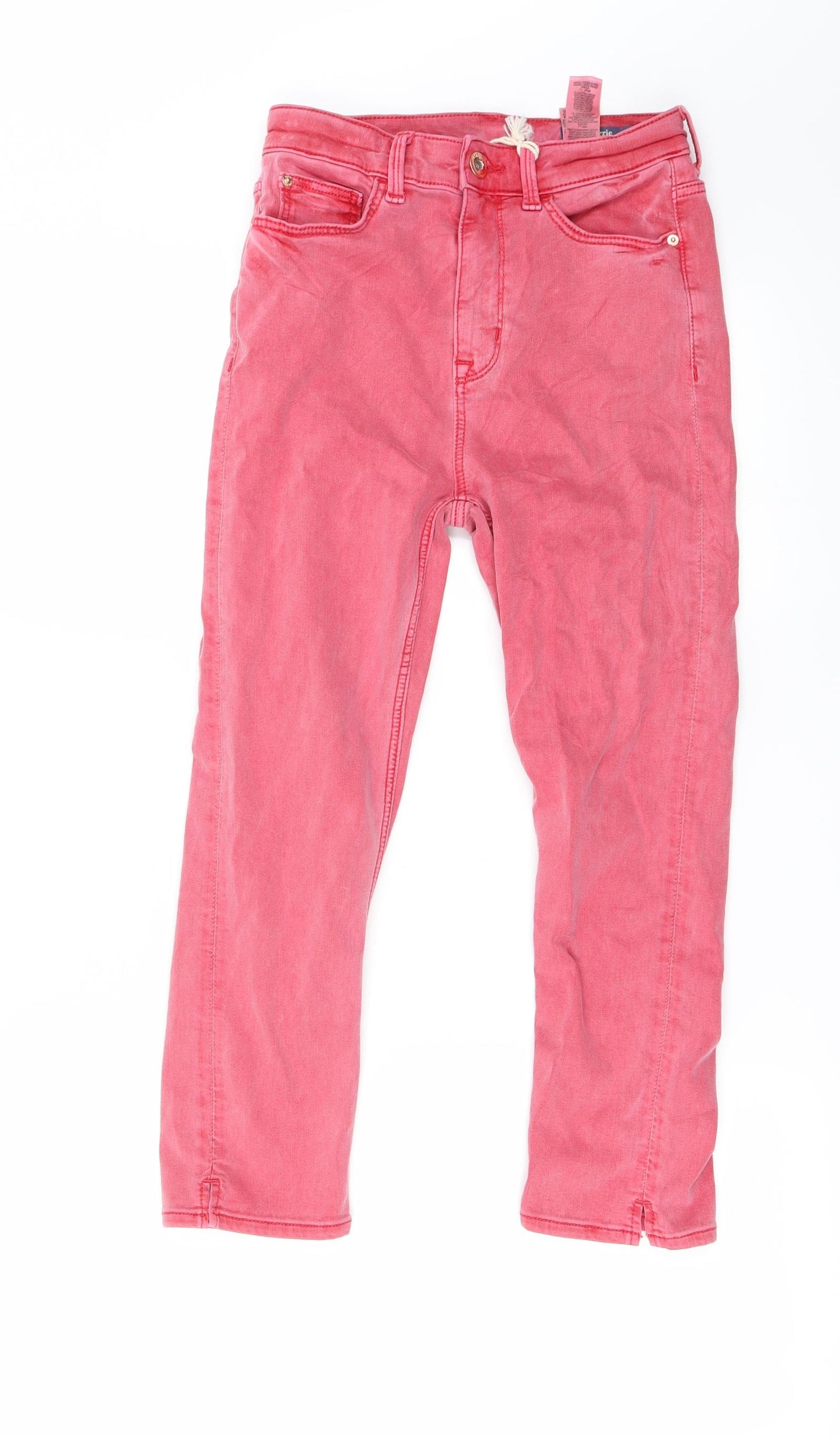 Marks and Spencer Womens Red   Skinny Jeans Size 8 L24 in