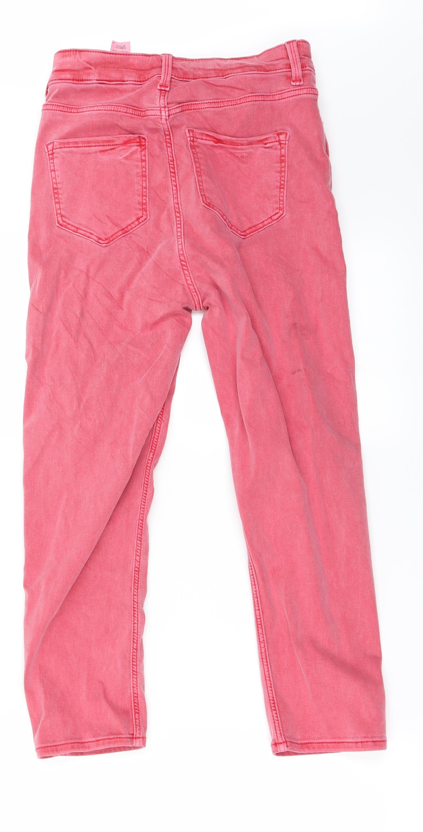 Marks and Spencer Womens Red   Skinny Jeans Size 8 L24 in