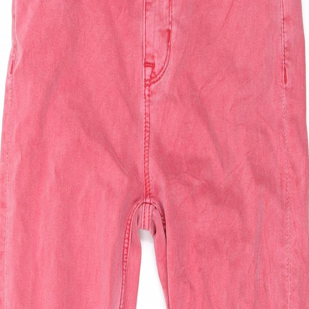 Marks and Spencer Womens Red   Skinny Jeans Size 8 L24 in