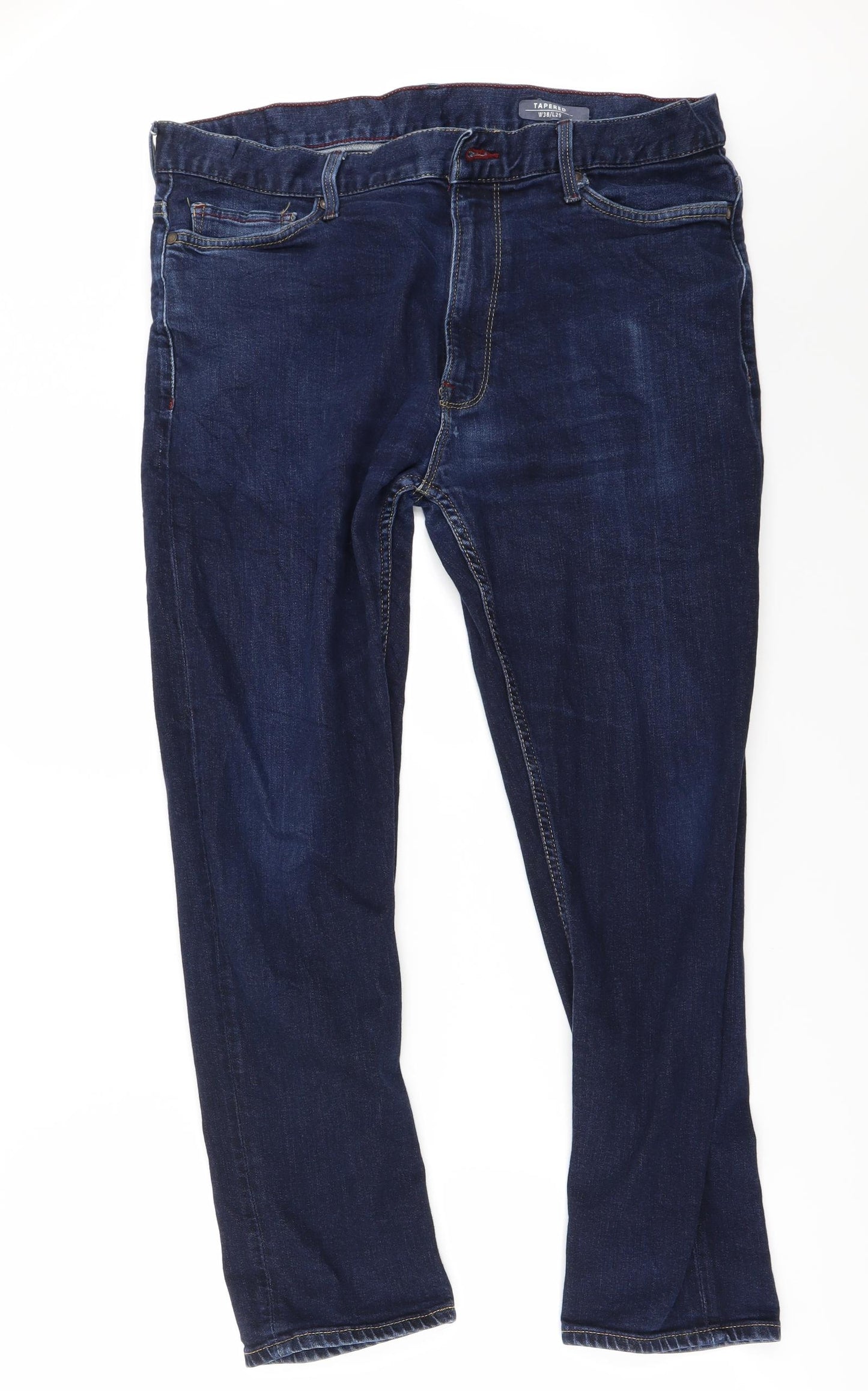 Preworn Mens Blue   Straight Jeans Size 38 in L29 in