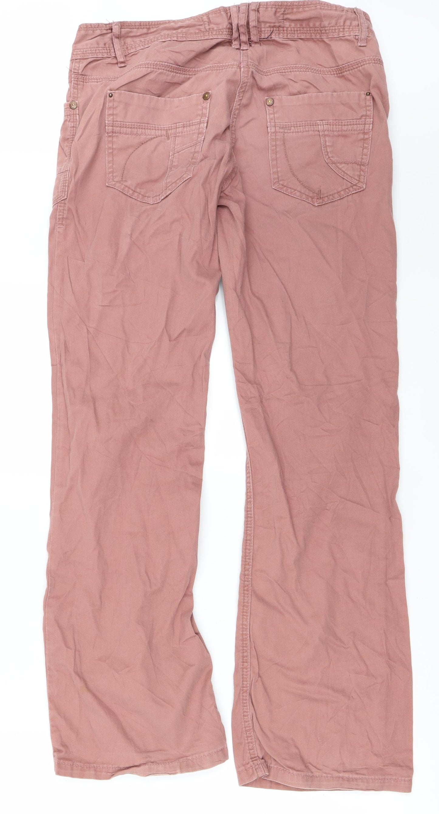 NEXT Womens Purple   Straight Jeans Size 8 L29 in