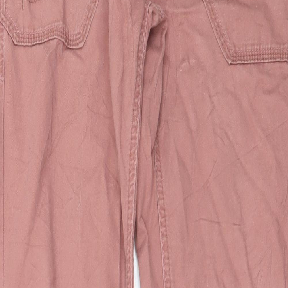 NEXT Womens Purple   Straight Jeans Size 8 L29 in