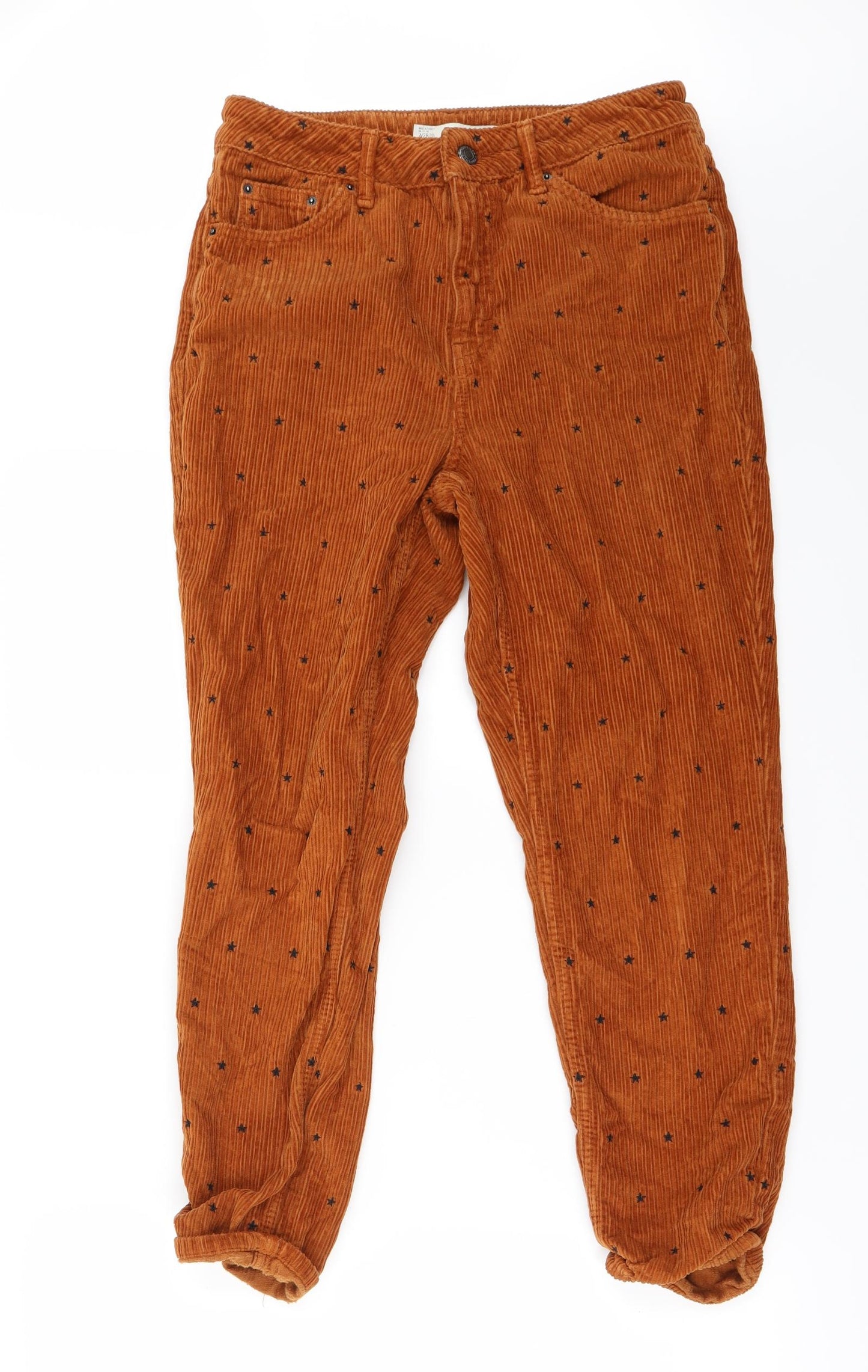 Topshop Womens Brown   Mom Jeans Size 28 in L30 in