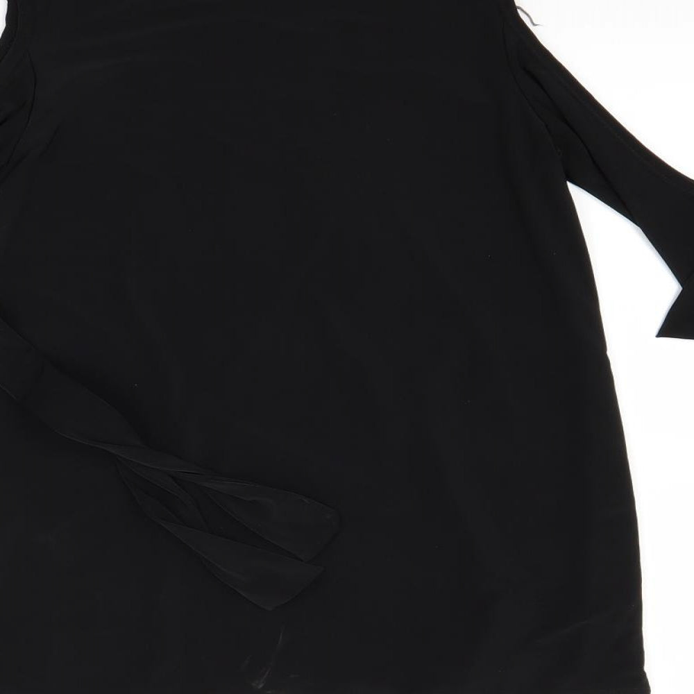 Look of the day Womens Black   Basic Polo Size 8