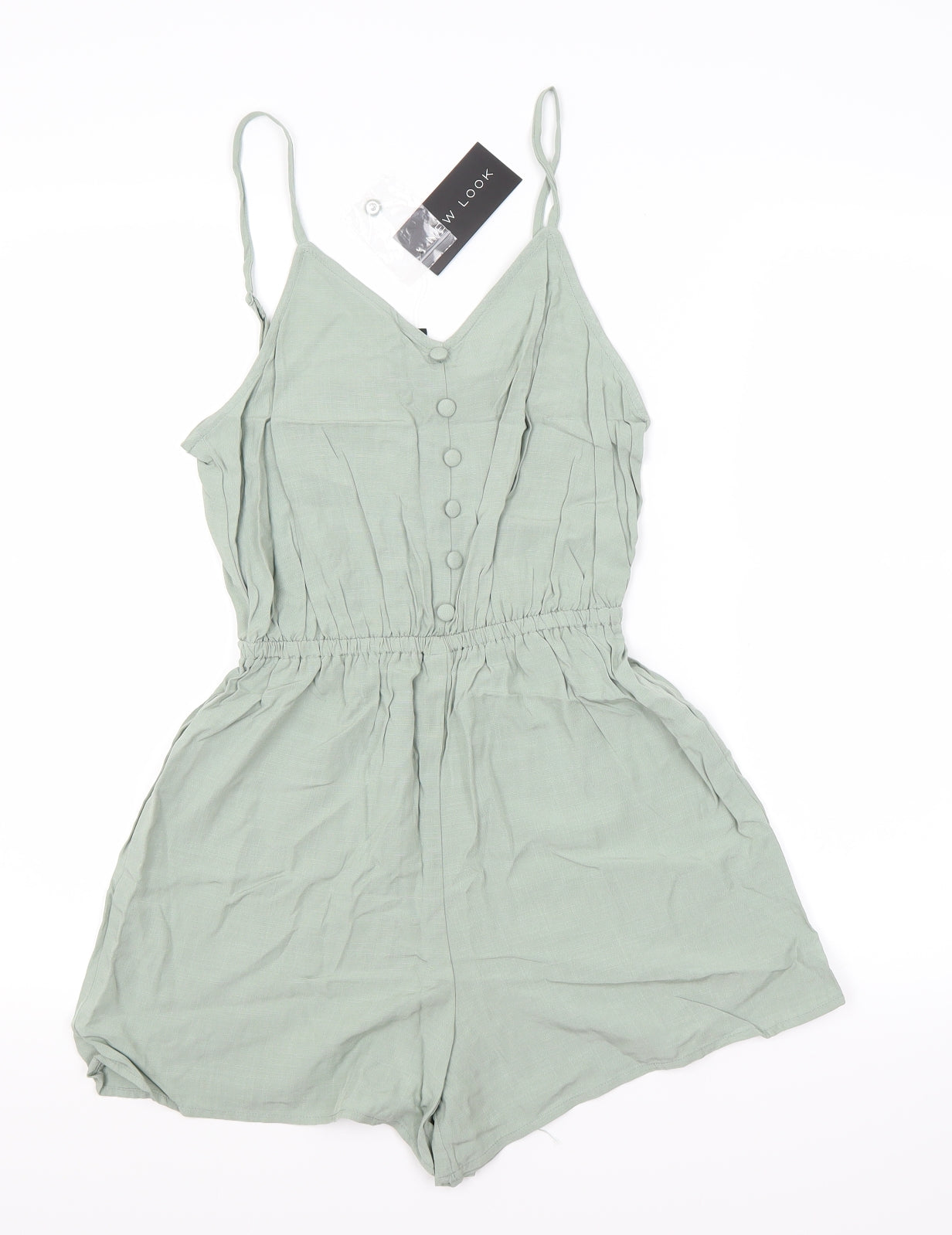 New Look Womens Green   Shorts One-Piece Size 8