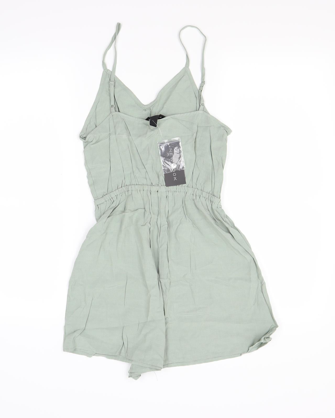 New Look Womens Green   Shorts One-Piece Size 8