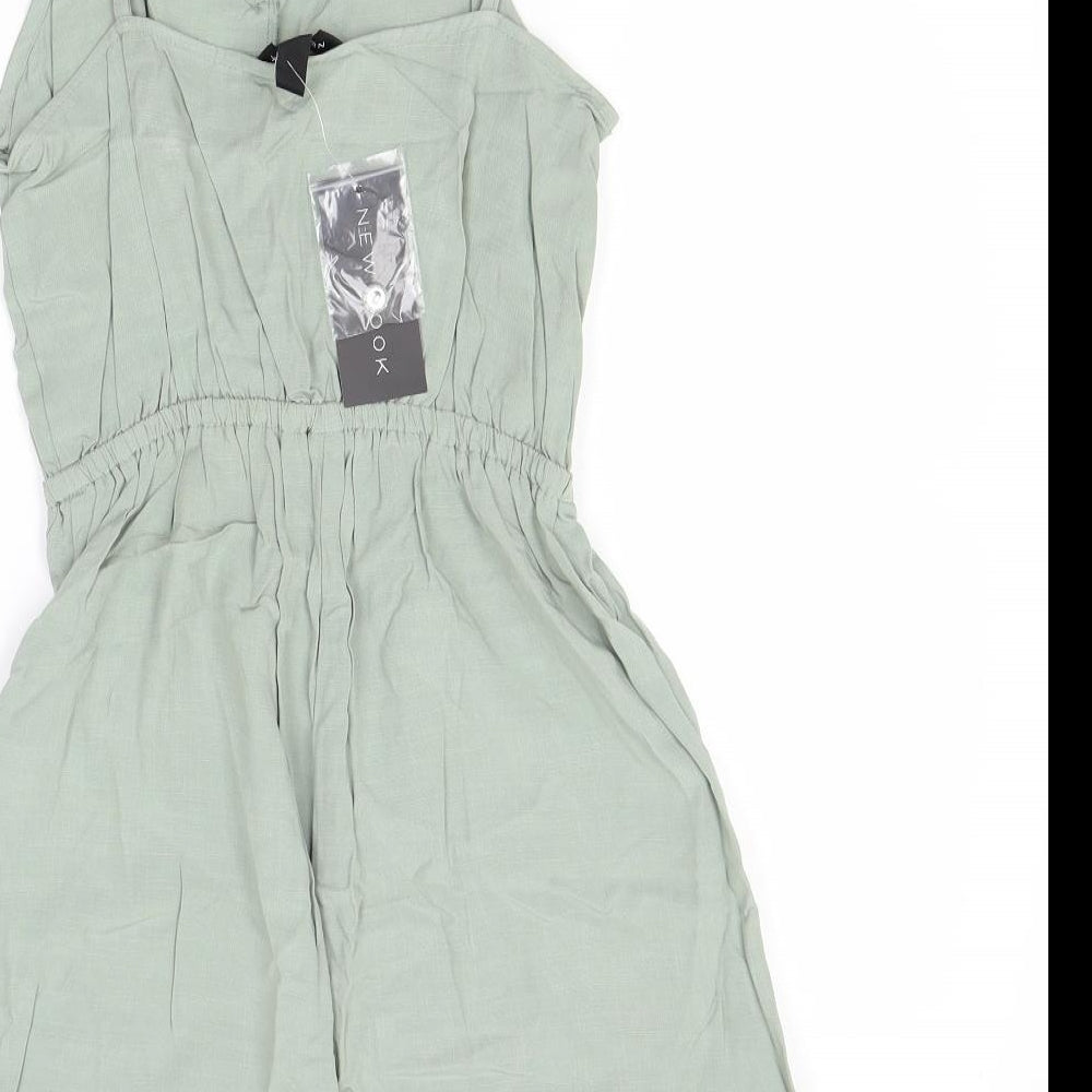 New Look Womens Green   Shorts One-Piece Size 8