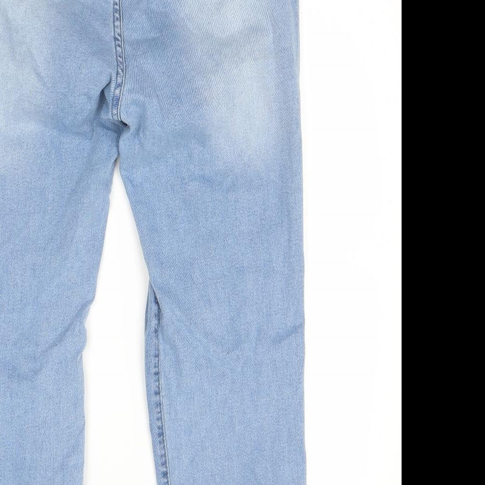 SheIn Womens Blue  Denim Tapered Jeans Size XL L23 in