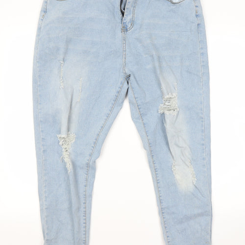 SheIn Womens Blue   Tapered Jeans Size XL L26 in