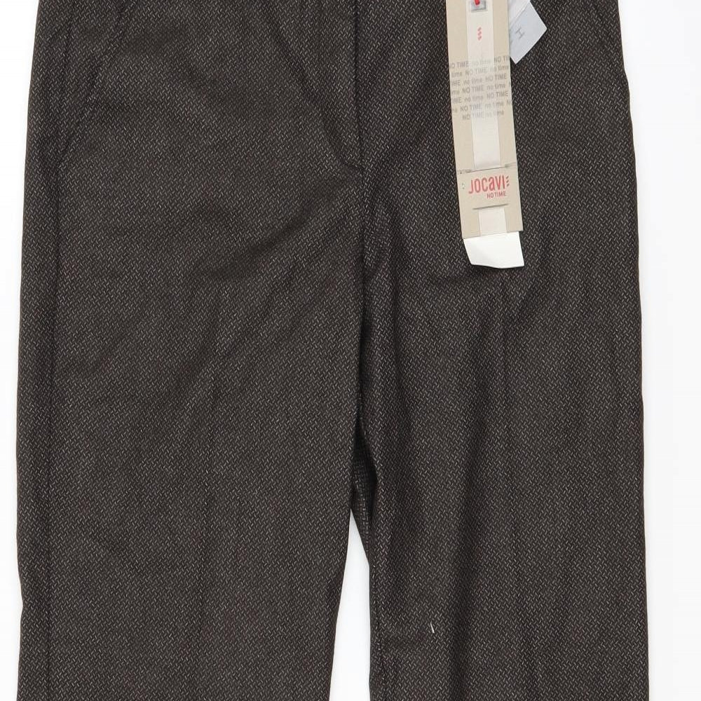 Jocavi Womens Brown   Trousers  Size 10 L32 in