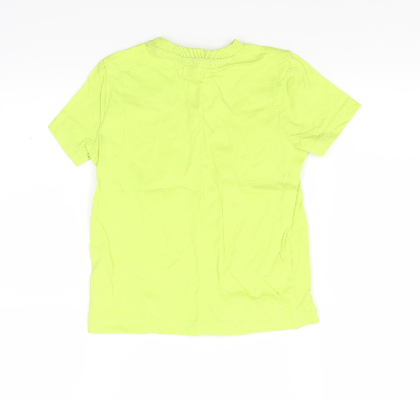 F&F Boys Green   Basic T-Shirt Size 3-4 Years