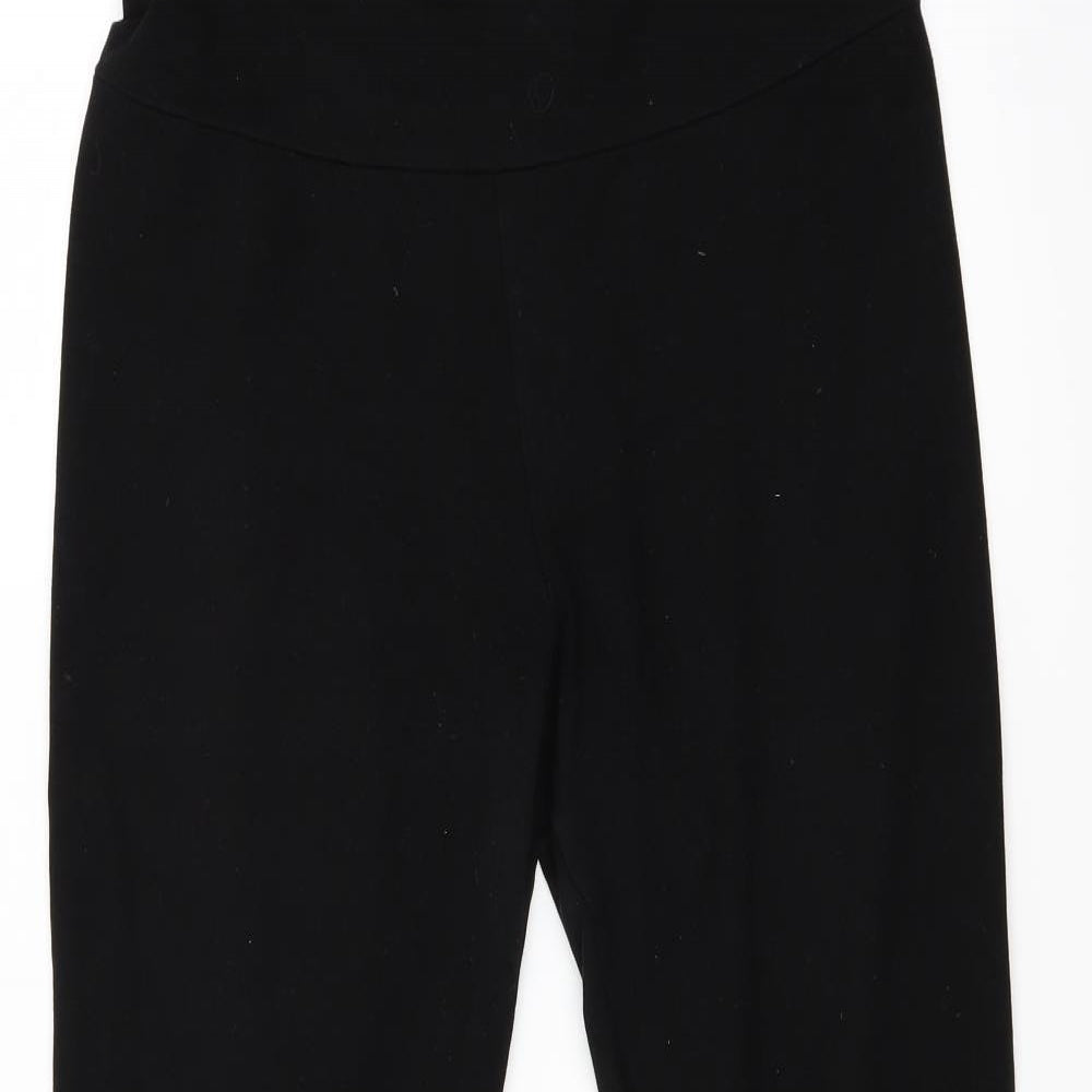Tlcsport Womens Black   Jogger Leggings Size L L31 in