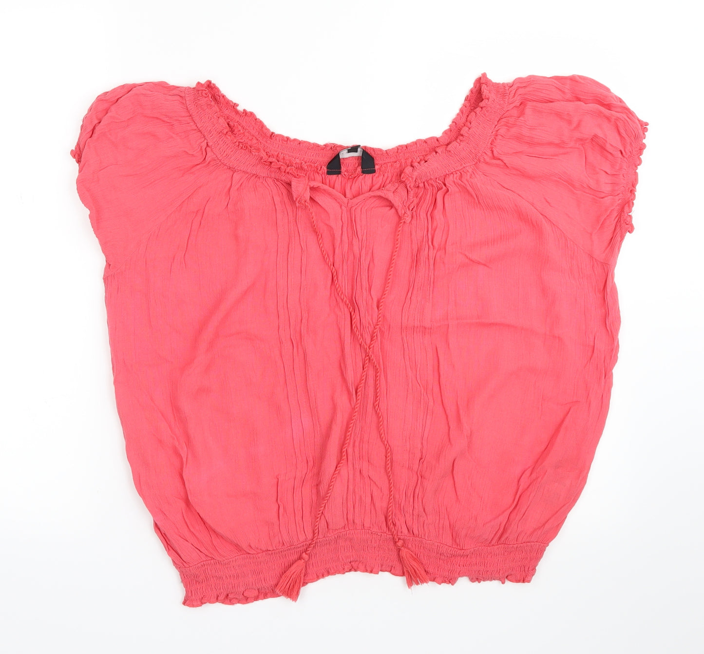 New Look Womens Pink   Basic Blouse Size 12