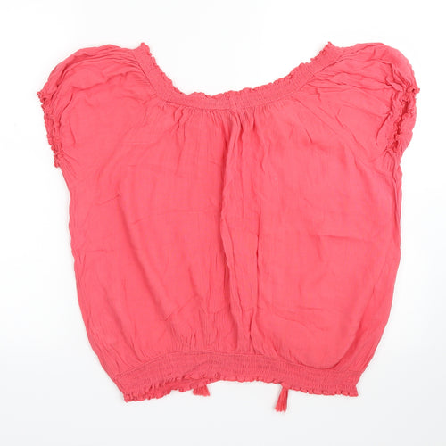 New Look Womens Pink   Basic Blouse Size 12