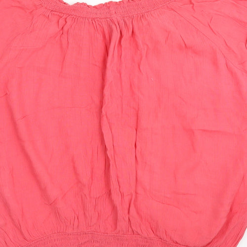 New Look Womens Pink   Basic Blouse Size 12