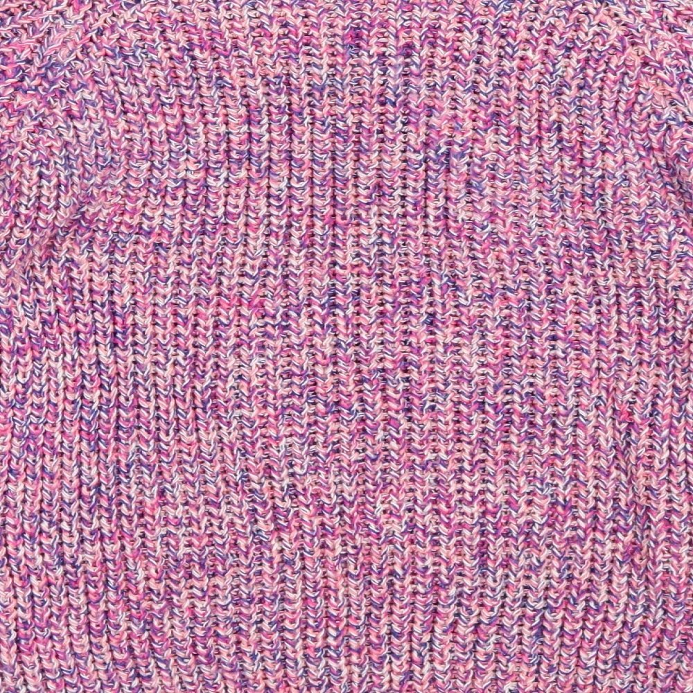 F&F Womens Pink  Knit Pullover Jumper Size 8