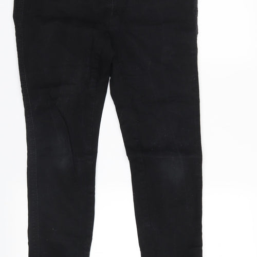 NEXT Womens Black  Denim Skinny Jeans Size 10 L28 in