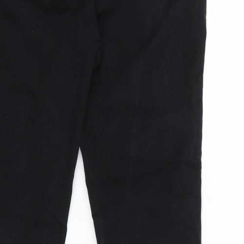 NEXT Womens Black  Denim Skinny Jeans Size 10 L28 in