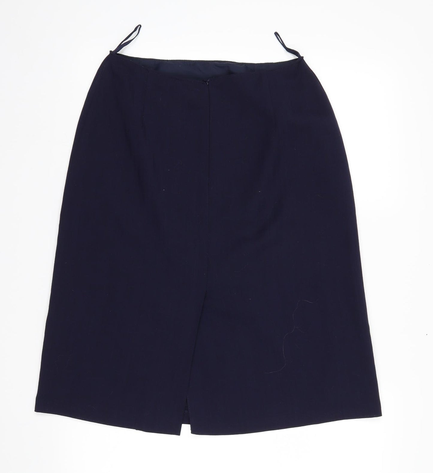 Preworn Womens Blue   A-Line Skirt Size 28 in