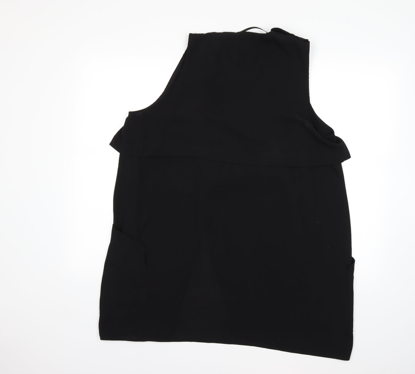 River Island Womens Black   Jacket Waistcoat Size 8