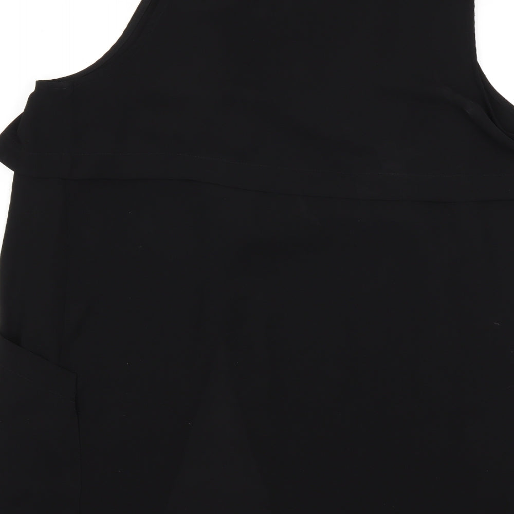 River Island Womens Black   Jacket Waistcoat Size 8