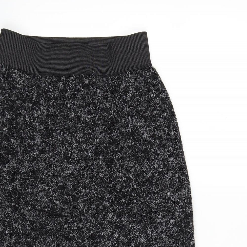 Preworn Womens Black   A-Line Skirt Size 25 in