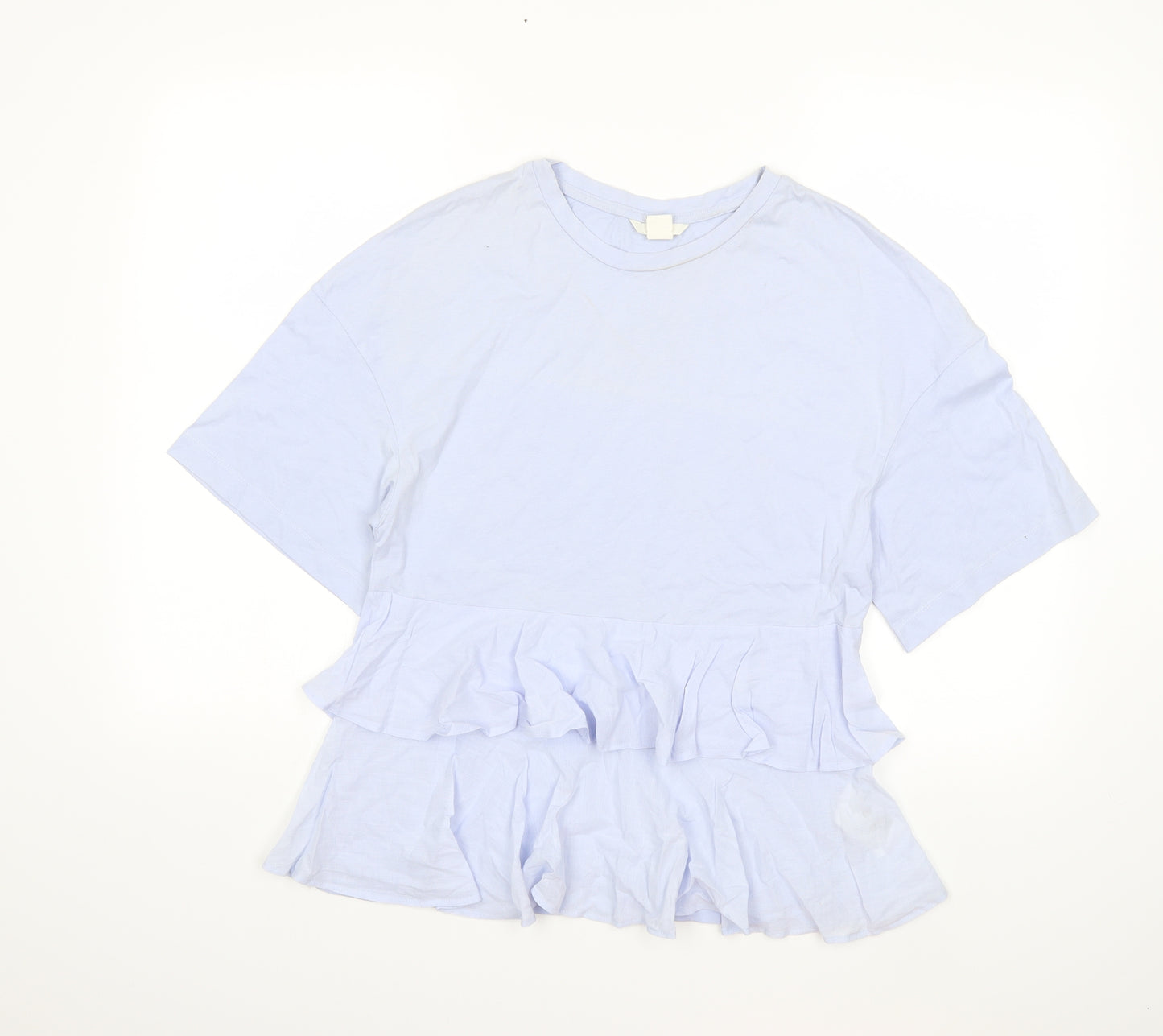 H&M Womens Blue   Basic T-Shirt Size XS