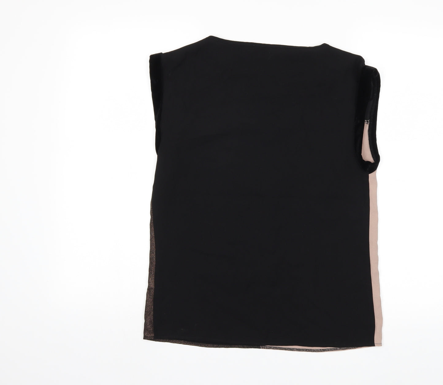 Oasis Womens Black   Basic T-Shirt Size 8