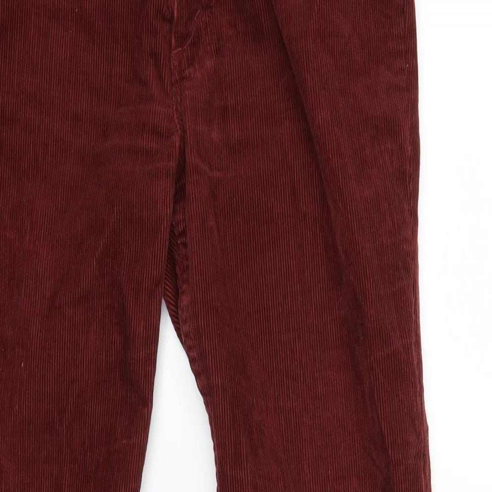Levi's Womens Red  Corduroy Trousers  Size 32 in L34 in