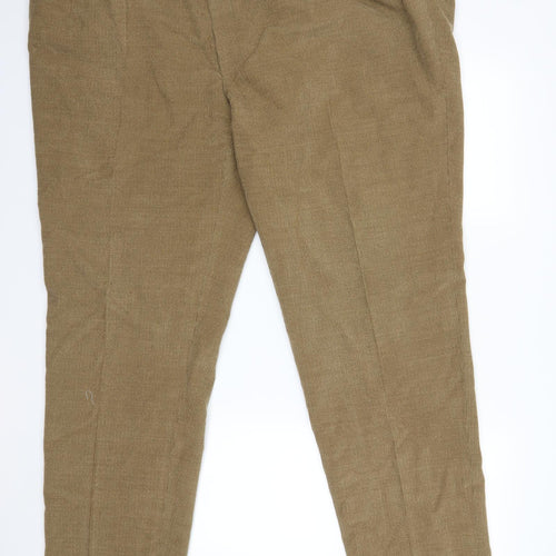 Preworn Mens Beige  Corduroy Trousers  Size 48 in L34 in