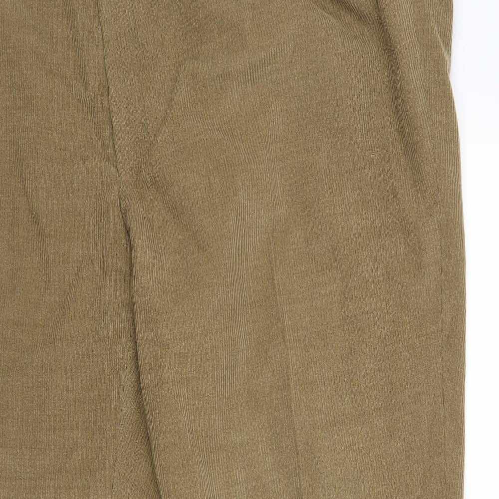 Preworn Mens Beige  Corduroy Trousers  Size 48 in L34 in