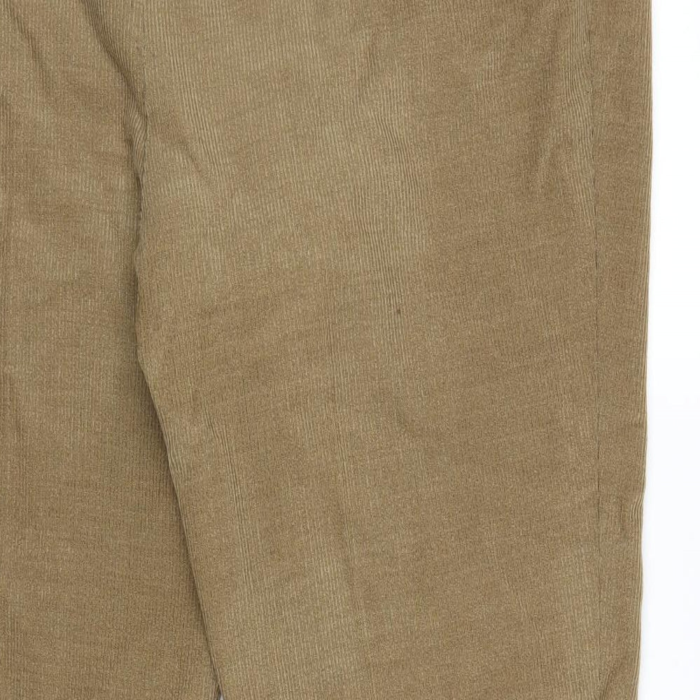 Preworn Mens Beige  Corduroy Trousers  Size 48 in L34 in