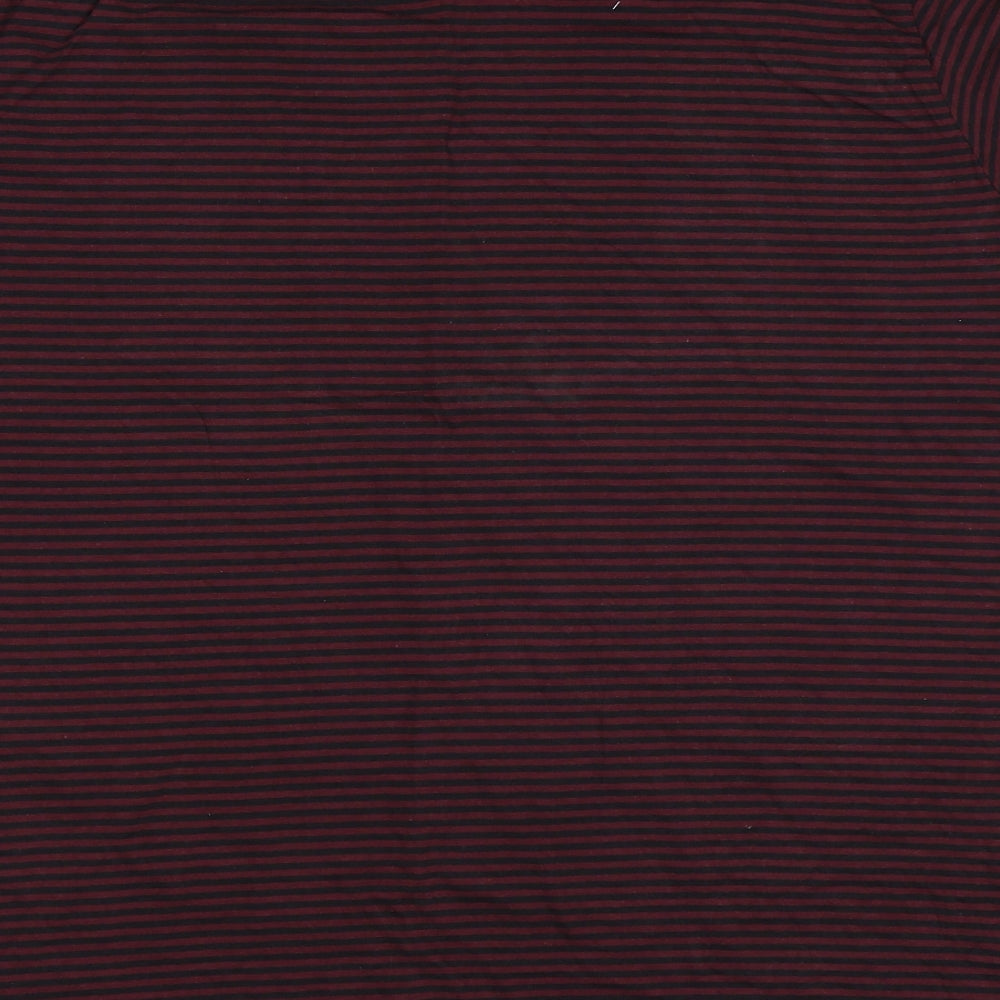 Levi's Mens Red Striped   T-Shirt Size 2XL