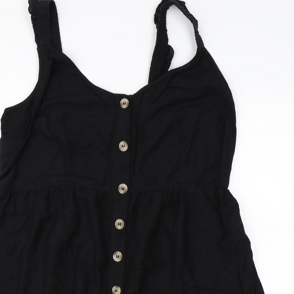 JD Williams Womens Black   Skater Dress  Size 22