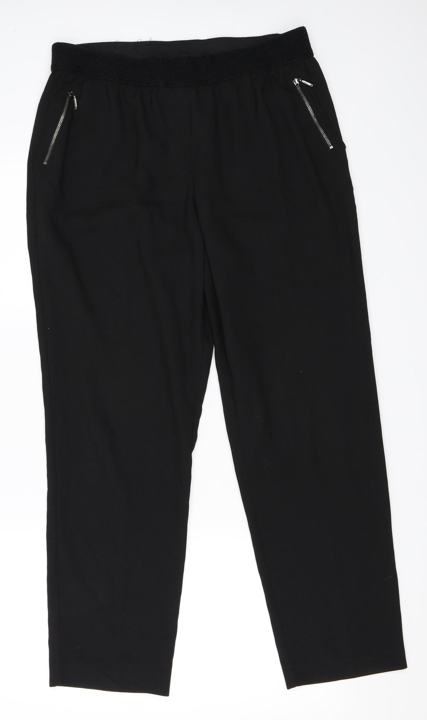 George Womens Black   Trousers  Size 16 L28 in