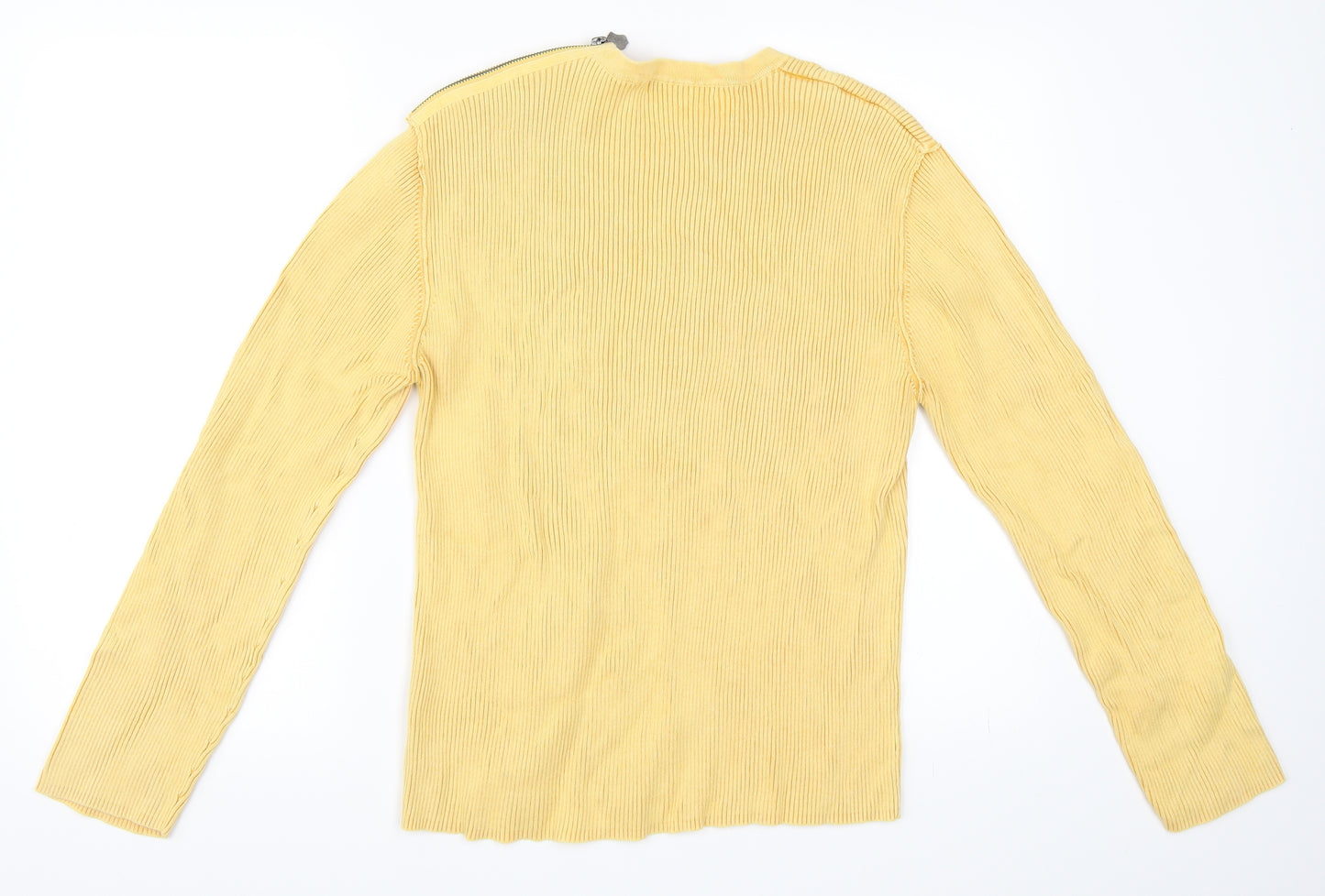 River Island Womens Yellow   Pullover Jumper Size L