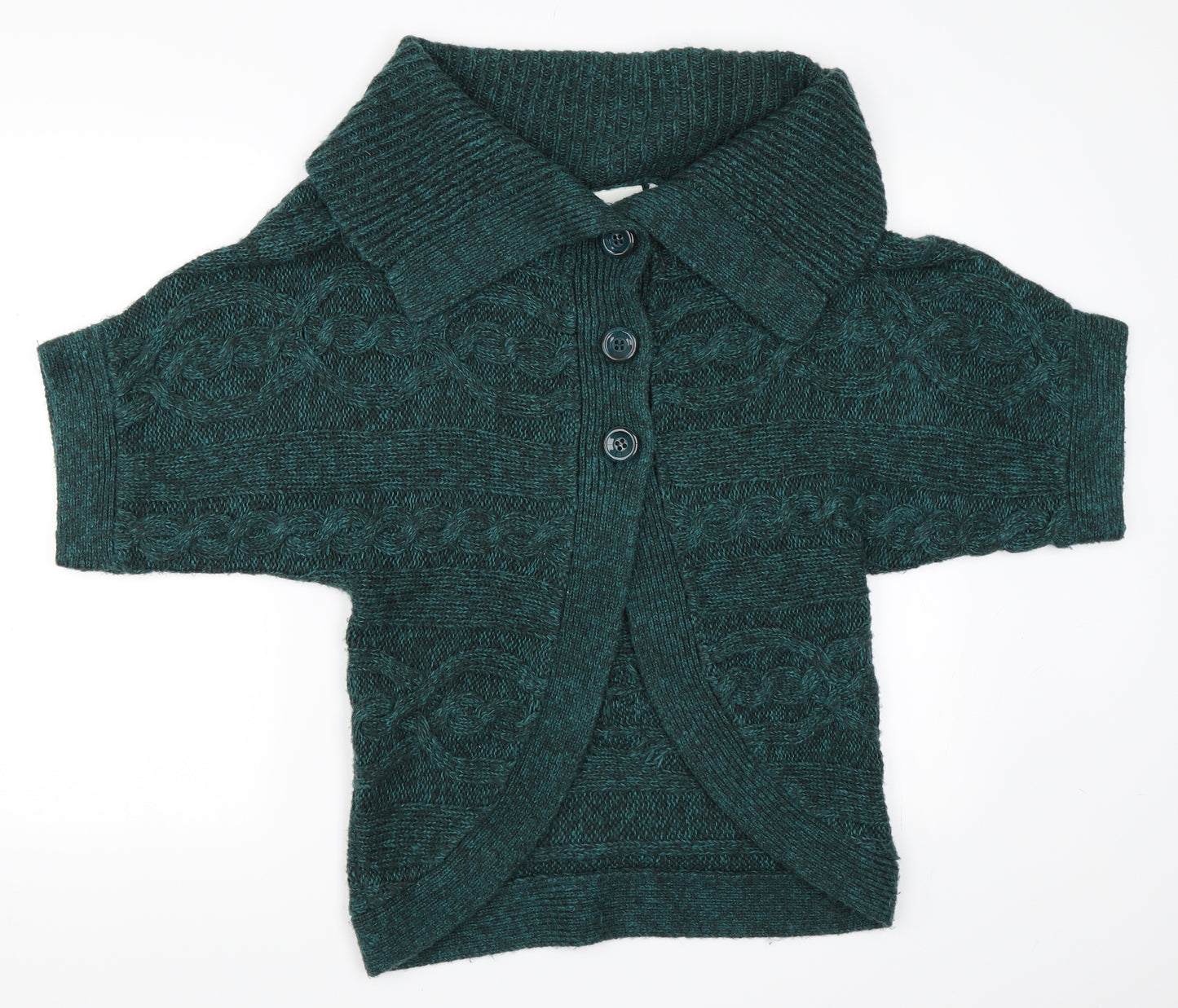 New Look Womens Green   Cardigan Jumper Size 12