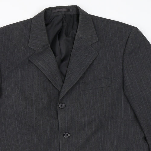 Armando Mens Grey   Jacket Blazer Size 40