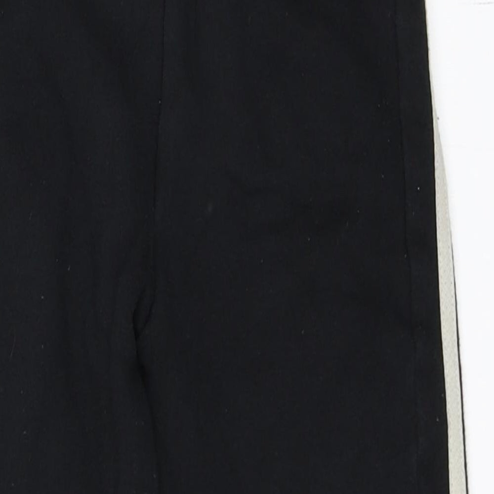 adidas Boys Black   Jogger Trousers Size 3-4 Years