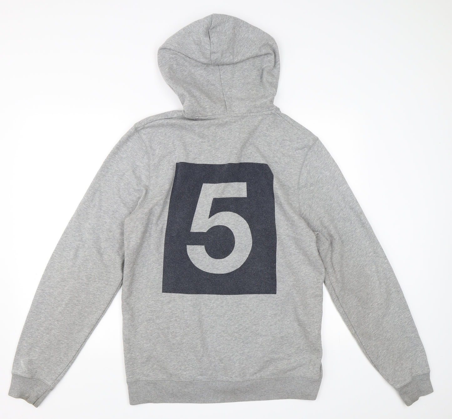 Jack Wills Mens Grey   Full Zip Hoodie Size L