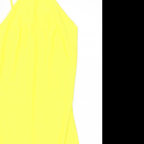 Miss Selfridge Womens Yellow   Bodycon  Size 10