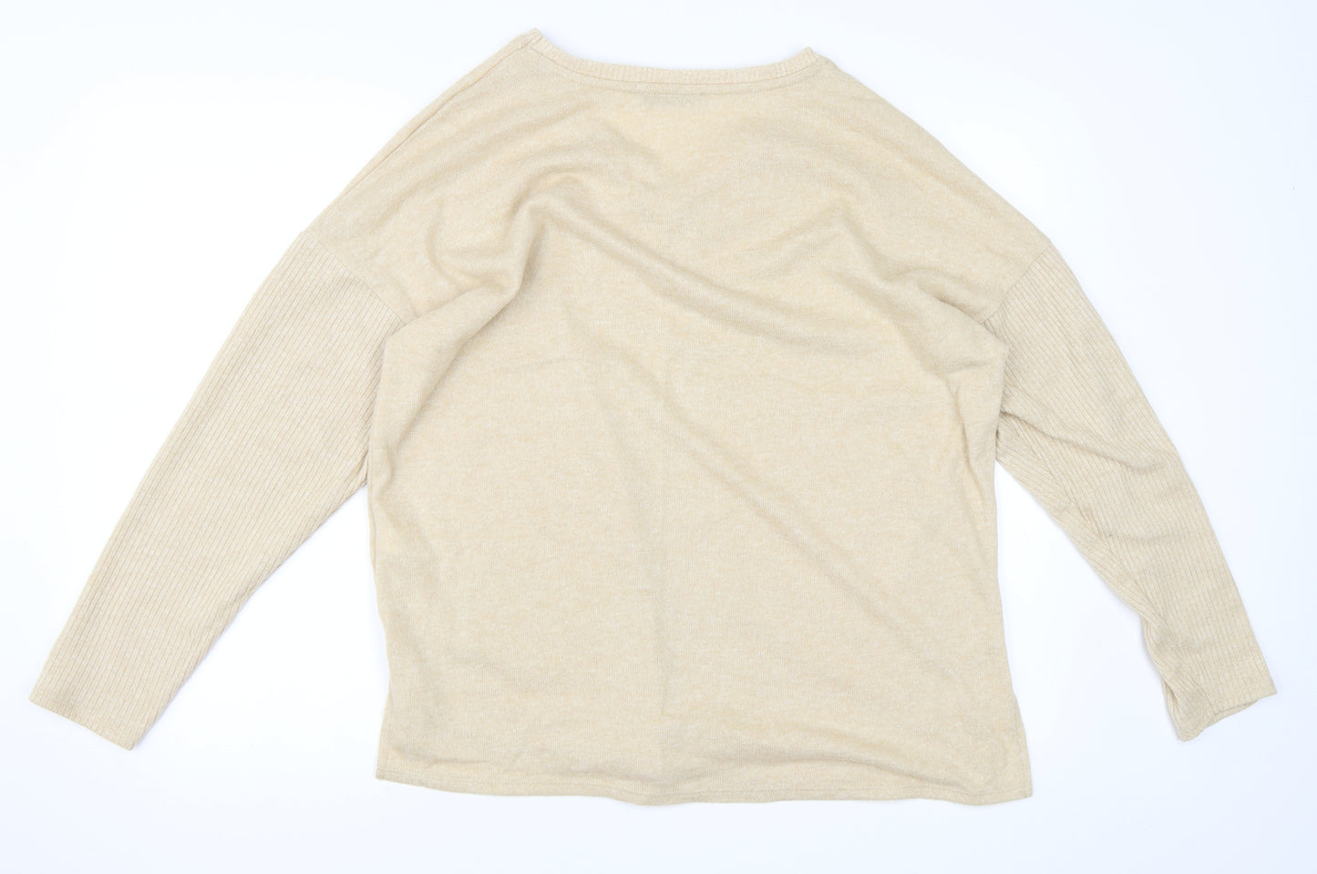 George Womens Beige   Pullover Jumper Size L