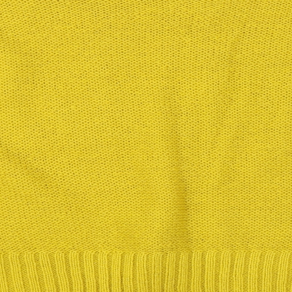 New Look Womens Yellow   Pullover Jumper Size M