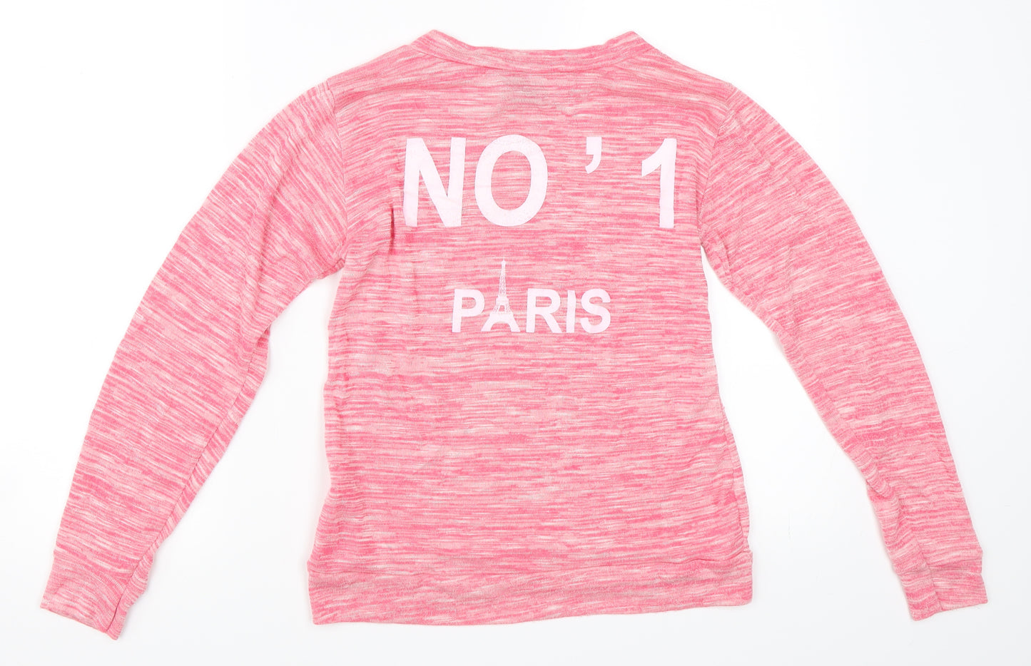 Funky Fit Womens Pink   Pullover Sweatshirt Size S