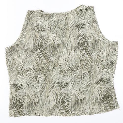 Principles Womens Green   Basic Blouse Size 14